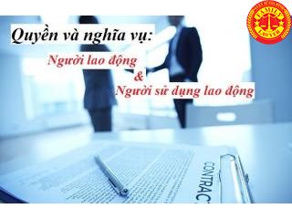 Quyền và nghĩa vụ của các bên trong quan hệ lao động